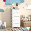 Movable Storage Organizer Unit Storage Cart Storage Cart Container 6 Drawers