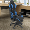 Gaming Chair Leather Racing Office Executive Recliner with Leg Rest Massage