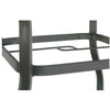 Patio Dining Table Bistro Table Outdoor Furniture Garden Table w/Umbrella Hole