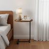 C-shaped Side End Table Small Coffee Table Living Room Bedroom Sofa Bed Tray