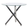 Round Square Rectangular Dining Table 2/4 Wooden Chairs Kitchen Room Restaurant