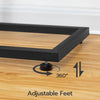 C Shaped Side Table Foldable Coffee Table Bedside Table 39 x 26 x 64 cm