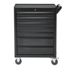 Lockable Garage Workshop Tool Trolley Toolbox 7 Drawers Cabinet Ball Bearings UK