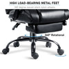 Executive Office Chair Swivel Recliner Chair Leather Computer Desk Gaming Chair