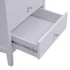 3 Drawer Wooden Bedroom Bedside Cabinet Furniture Storage Nightstand Side Table