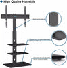 Universal Floor TV Stand for 30-70 inch LED OLED LCD Plasma Flat Curve