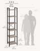 VASAGLE 6-Tier Bookshelf, Bookcase, Shelving Unit, for Office, Study,Living Room