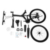 Mens Mountain Bike Mountaineer 26" Wheel 19" Frame Suspension 21-Speed Black