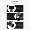 Hunting DIY Night Vision Scope for Riflescopes LCD Camera Lasers Infrarot-Strahl