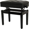 Piano stool height adjustable piano wooden stool keyboard stool cushion seat