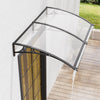 Door Canopy Awning Shelter Outdoor Porch Patio Front Back Window Roof Rain Cover