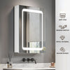 LED Bathroom Mirror Cabinet With Shaver Socket Storage/Demister Wall Mounted