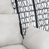 Hanging Egg Chair Rattan Outdoor Indoor Patio Garden Swing Chairs With Cushion