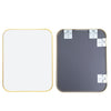 Wall Mounted Bathroom Mirror Cosmetic Makeup Shaving Mirror HD Glass Metal Frame