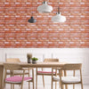10x 3D Tile Brick Wall Sticker Waterproof Self-adhesive PVC Panel Wallpaper UK