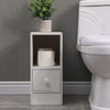Slim Bedside Table Cabinet with Drawer for Bedroom Sofa Side Table End Tables