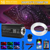 500pc Fiber Optic LED Car Home Headliner Roof Ceiling 16W RGBW Star Light Kit