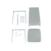 Table & 2/4/6 Chairs Dining Set Glass Dining Table Home Dining Room Furniture