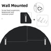 60cm Wall Mirror Round Accent Mirror Bedroom Bathroom Wall Hanging Decorative