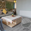 36pcs/5m² Luxury Vinyl Tiles LVT Self Adhesive Wood Look Flooring Kitchen Bath