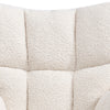 Teddy Fleece Relax Rocking Chair Modern Accent Chair with Wood Legs Living Room
