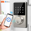 Tuya Smart WiFi Door Lock Keyless Entry Touchscreen Keypad APP Control IP54 ✅