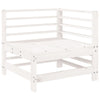 Lechnical 7 Piece Garden Set White Solid Wood Pine,Garden Set,Patio M5K8
