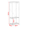Clothes Rail Rack Heavy Duty Wardrobe Storage Hanging Garment Organiser Shelves