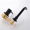 Bathroom Brass Basin Mixer Taps Swivel Spout Sink Faucet Brushed Gold,Black UK