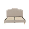 Dusk Wiltshire Stone Matte Velvet Double Bed Frame RRP £699