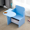 2 in 1 Children Chair Desk with Storage Bin Arts Craft Snack Toddler Kids Mysize