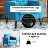 Modern Upholstered Accent Sofa Chair Button Tufted Armchair Leisure Lounge Chair