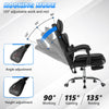Executive Racing Gaming Chair Faux Leather Computer Desk Chair Swivel Adjustable