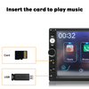 Double DIN Wireless Apple CarPlay Stereo Radio Android Auto Touch Screen Camera