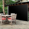 Patio Retractable Side Awning Outdoor Privacy Screen Windscreen Sunshade Blind