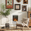 Stainless Steel Bioethanol Fire Fireplace Insert Ethanol Heater Bedroom Office