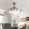 42" LED Ceiling Fan Light Dimmable Living Room Chandelier Lamp W/ Remote Control