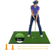 Golf Hitting Mat Artificial Turf Mat Indoor Outdoor Golf Practice Grass Mat