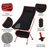 1/2x Folding Camping Chair Lightweight Portable Outdoor Fishing Chair with Bag