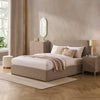 Dusk Ascot Stone Grey Double Ottoman Storage Bed RRP £599