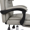 Office Desk Chair Executive Swivel Recliner Chair Adjust Seat Height Padded Arms