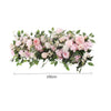 Wedding Artificial Rose Flower Row Arch Floral Ornament Background Arrangement
