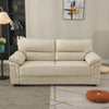 Italians 2/3 Seater Sofa Couch Settee Padded Arm Seat Furniture, Beige