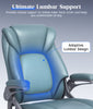 Executive Office Chair w/ Flip-up Armrest Adjustable Ergonomic Chair Heavy Duty