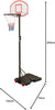 Junior Portable Basketball Hoop Free Standing Height Adjustable Basketball Stand