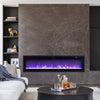 80" Electric Fireplace 3-IN-1 Insert / Wall / Freestanding 9 Colors LED Flame UK