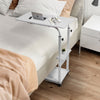 Portable Table Storage Desk Adjustable Height Sofa Side Table Bedside Table