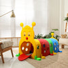 Creative Toddler Kids Caterpillar Tunnel Crawling Daycare Play Climbing Training