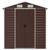 Gecheer Storage Shed Metal Garden Tool Shed Tool Storage House Bike Shed A7B4