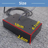 72 LED 12V CAR REAR DIFFUSER SPOILER BRAKE LIGHT BUMPER COVER PILOT LAMP FOR BMW